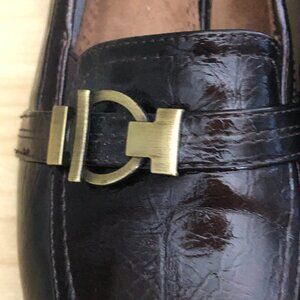 NATURALIZER Corinda Patent Leather Loafers - Vegan